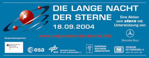 Logo, Lange nacht der Sterne