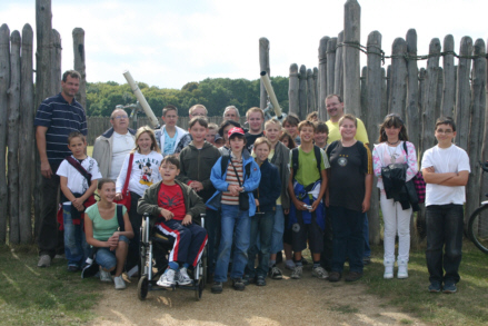 Reisegruppe nach Goseck