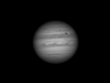 Jupiteranimation mit Europa am 01.01.2014