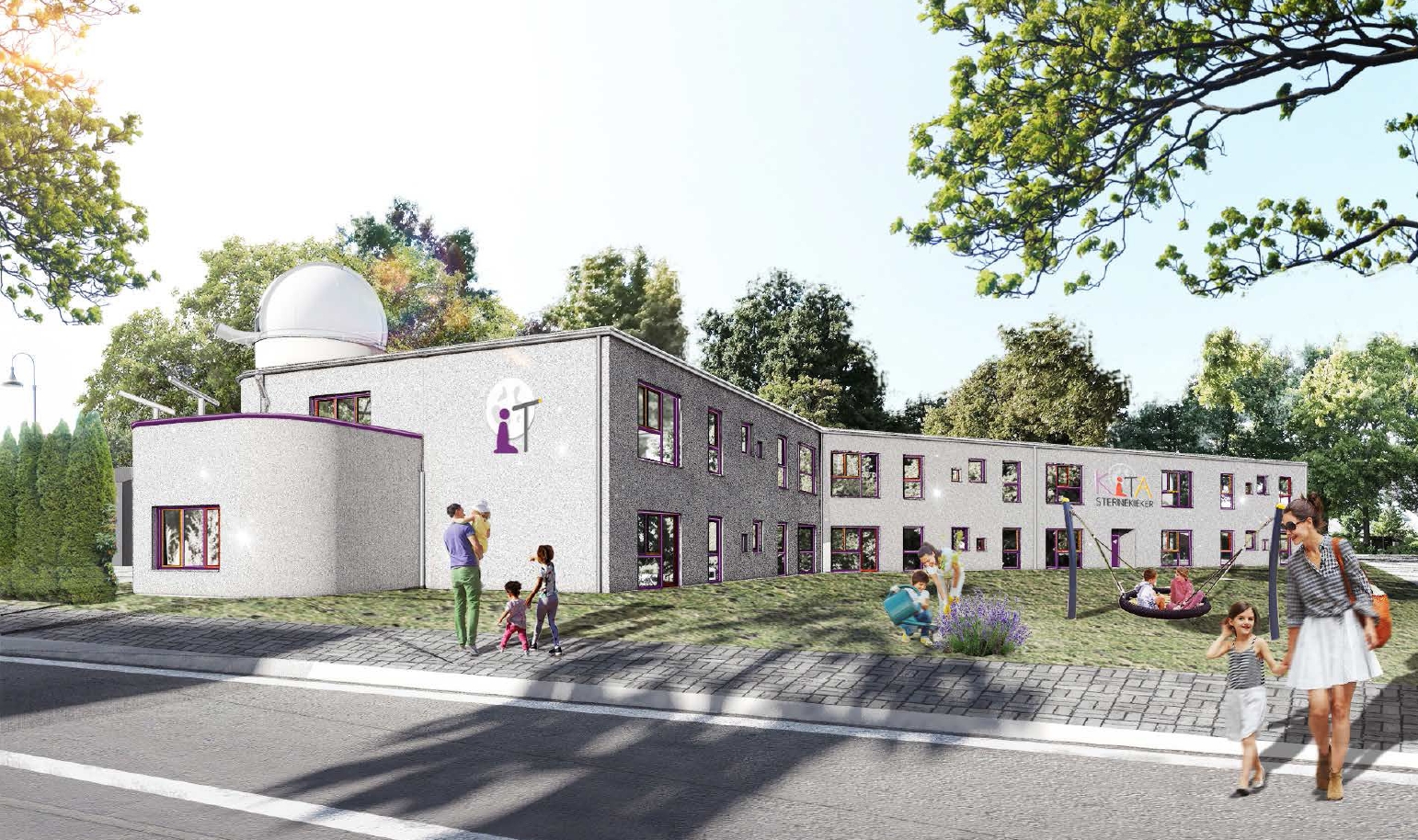 Grafik Neubau Kita-Sternekieker