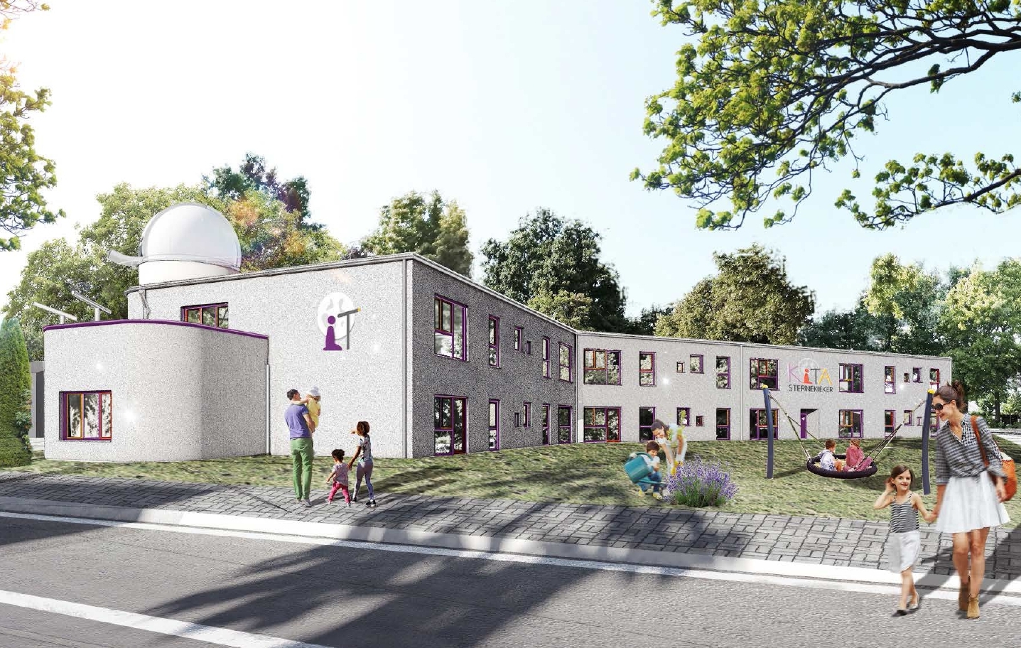 Grafik Neubau Kita-Sternekieker