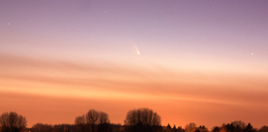 Komet Panstarrs am 16.03.2013